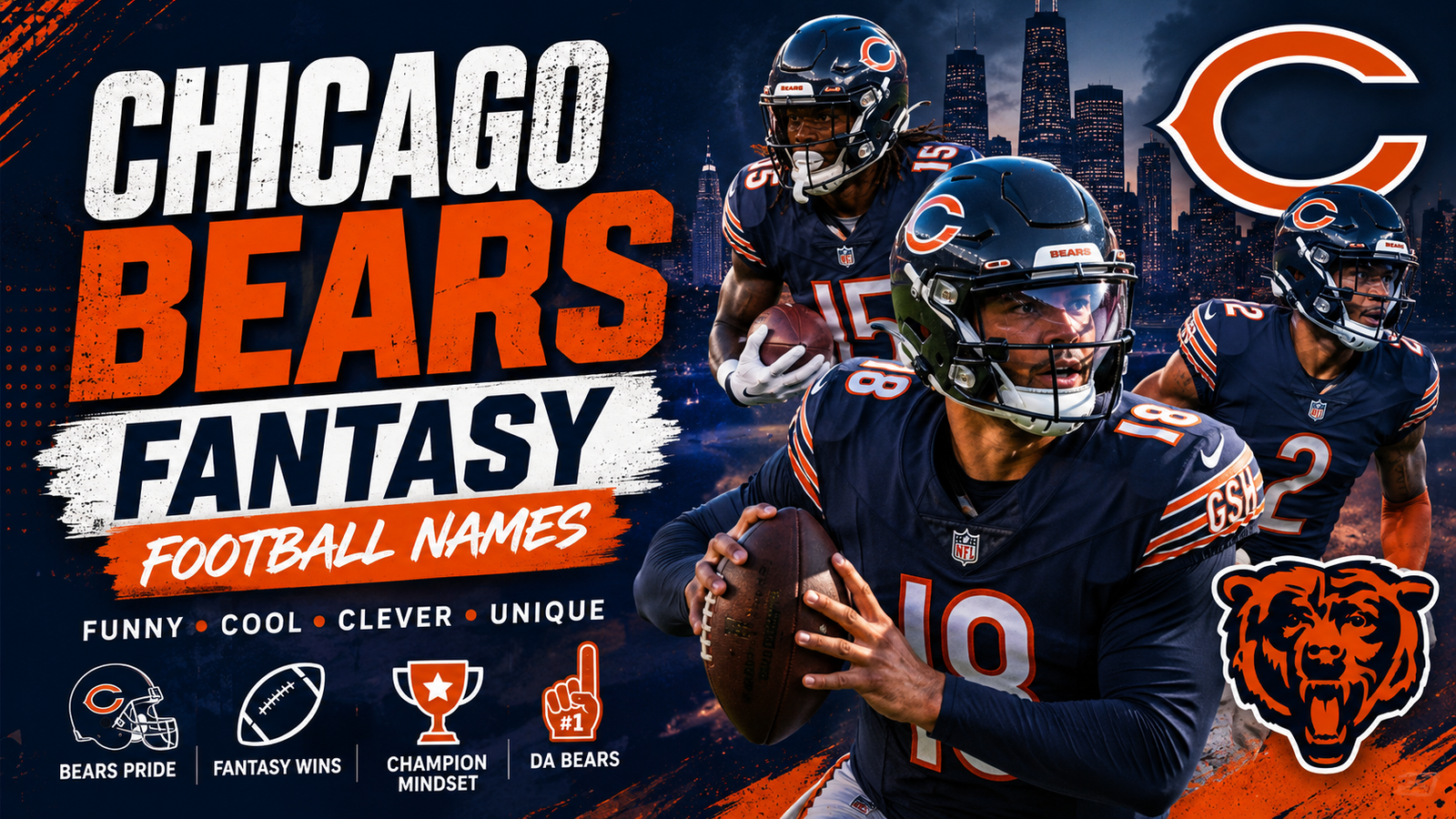 Chicago Bears Fantasy Football Names
