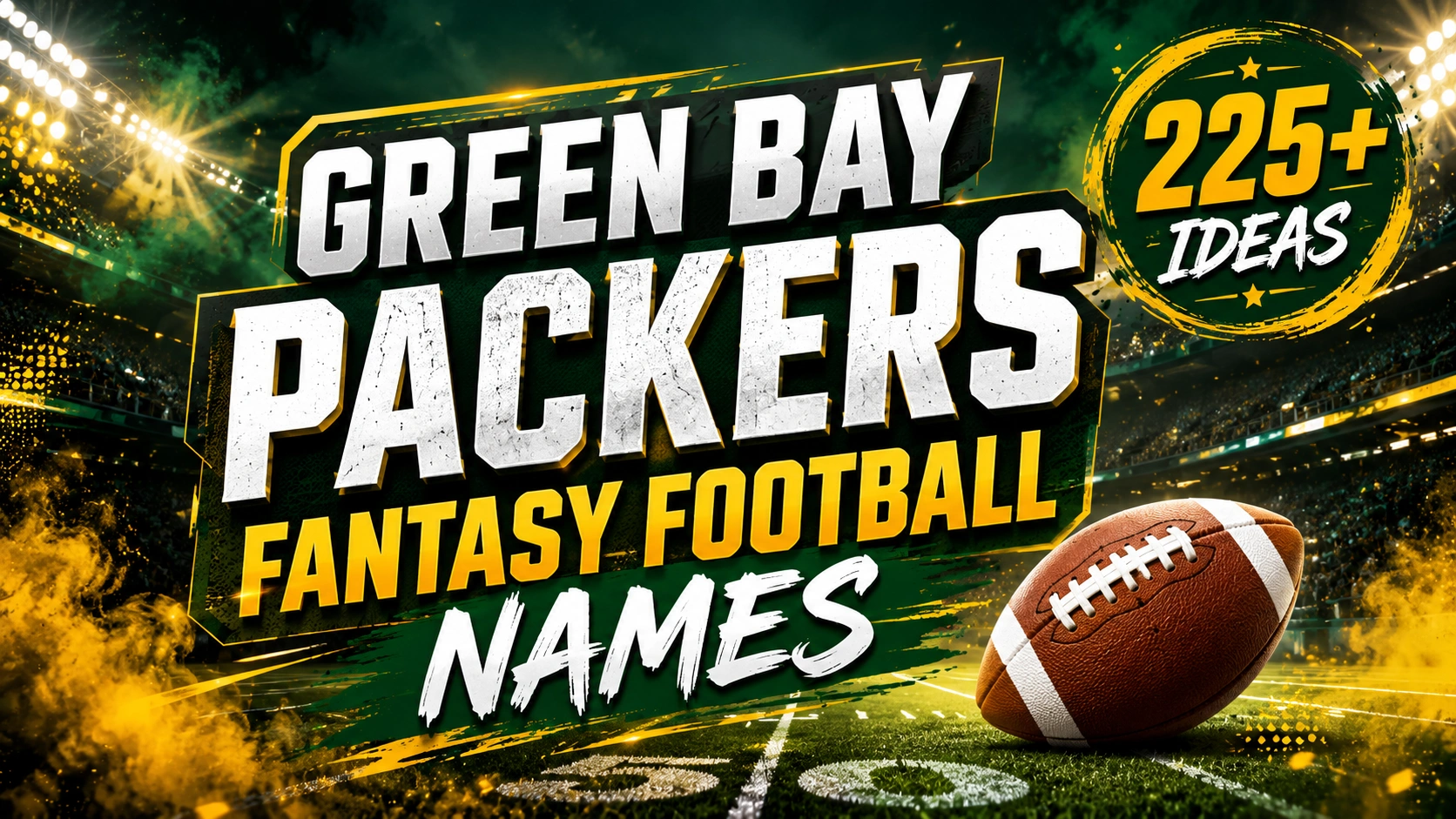 Green Bay Packers Fantasy Football Names