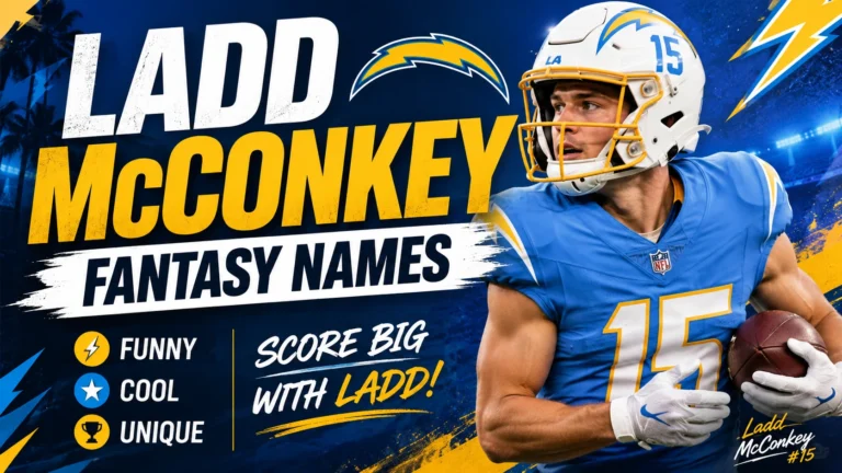 Ladd McConkey Fantasy Names