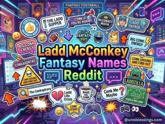 Ladd McConkey Fantasy Names