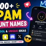 Spam Account Names