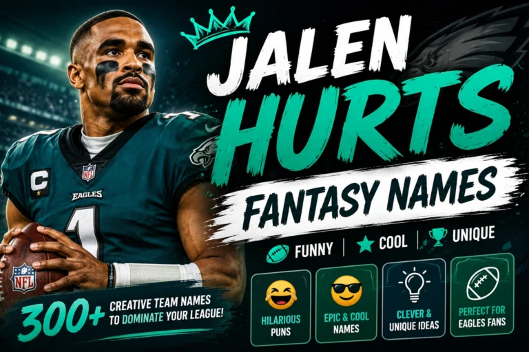 jalen hurts fantasy names