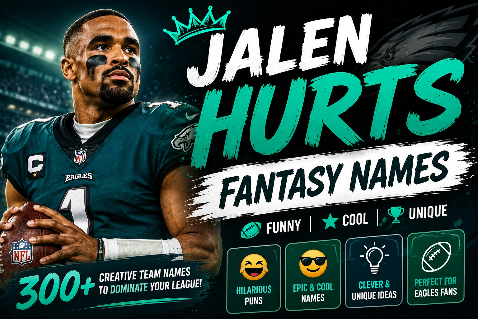 jalen hurts fantasy names