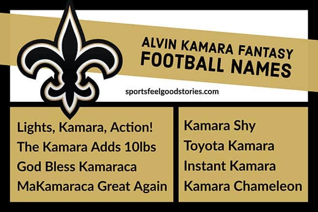 Alvin Kamara Fantasy Names,