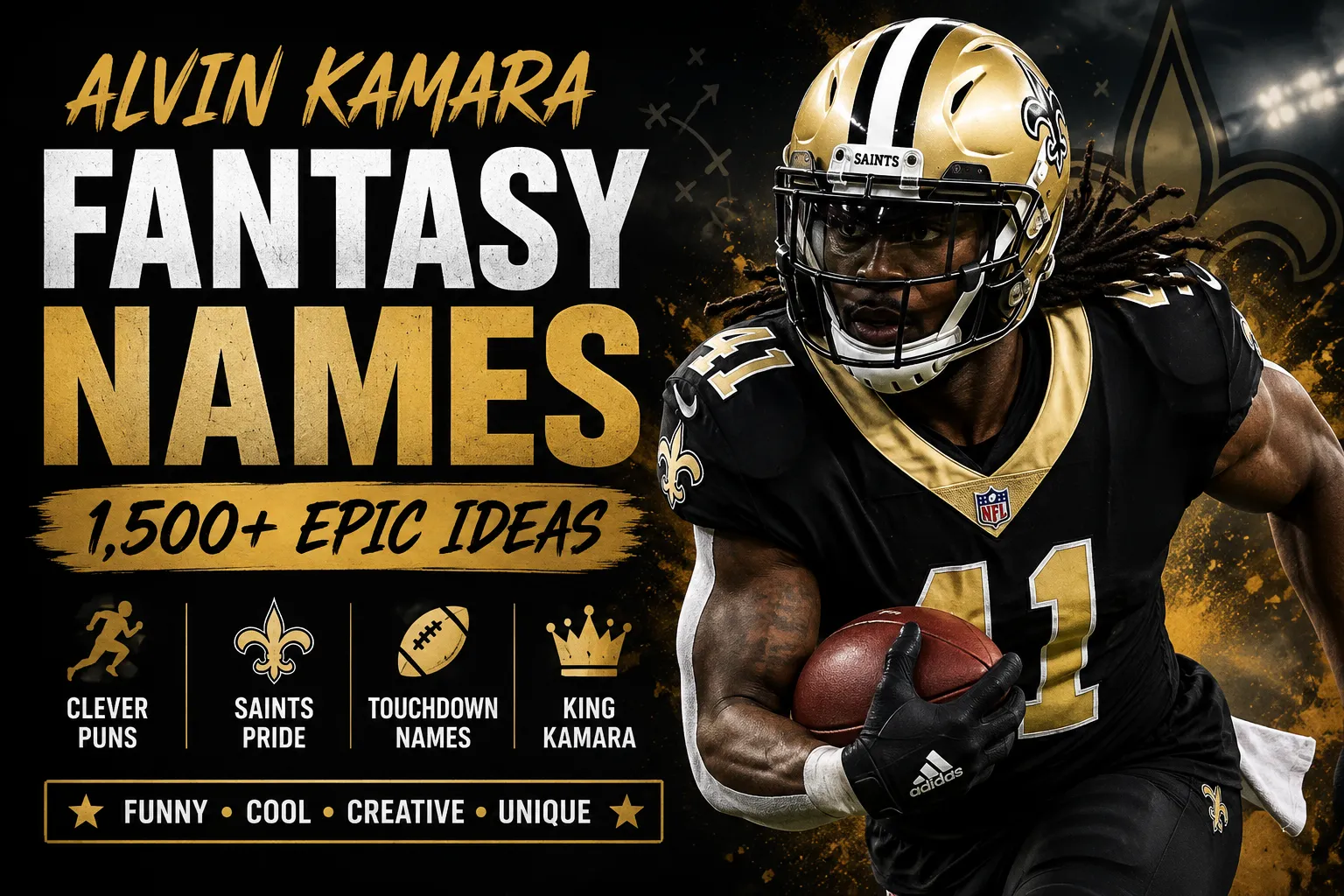 Alvin Kamara Fantasy Names