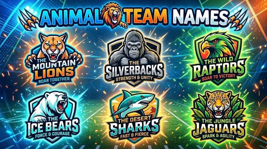 Animal Team Names