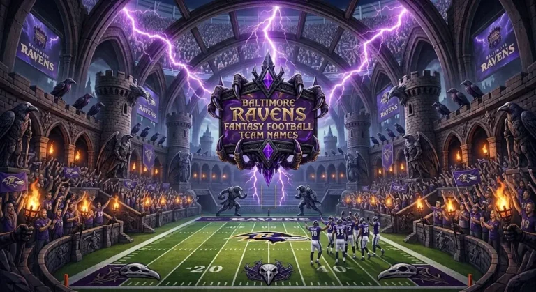 Baltimore Ravens Fantasy Football Team Names center (1)