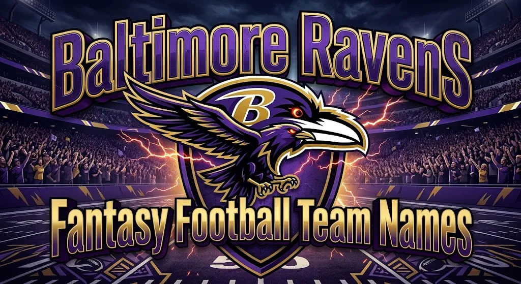 Baltimore Ravens Fantasy Football Team Names center (2)