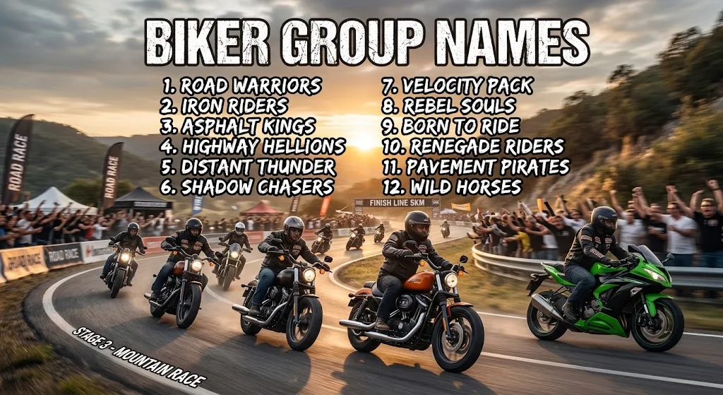 Biker Group Names
