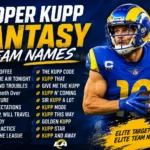 Cooper Kupp Fantasy Team Names