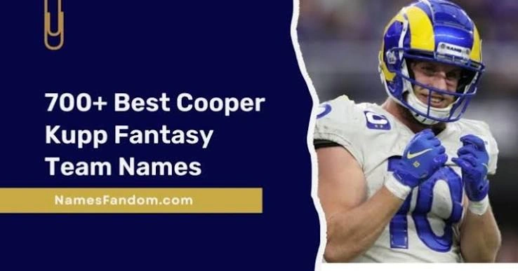 Cooper Kupp Fantasy Team Names