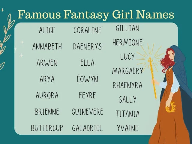 Fantasy Girl Names