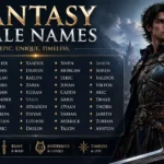 Fantasy Male Names