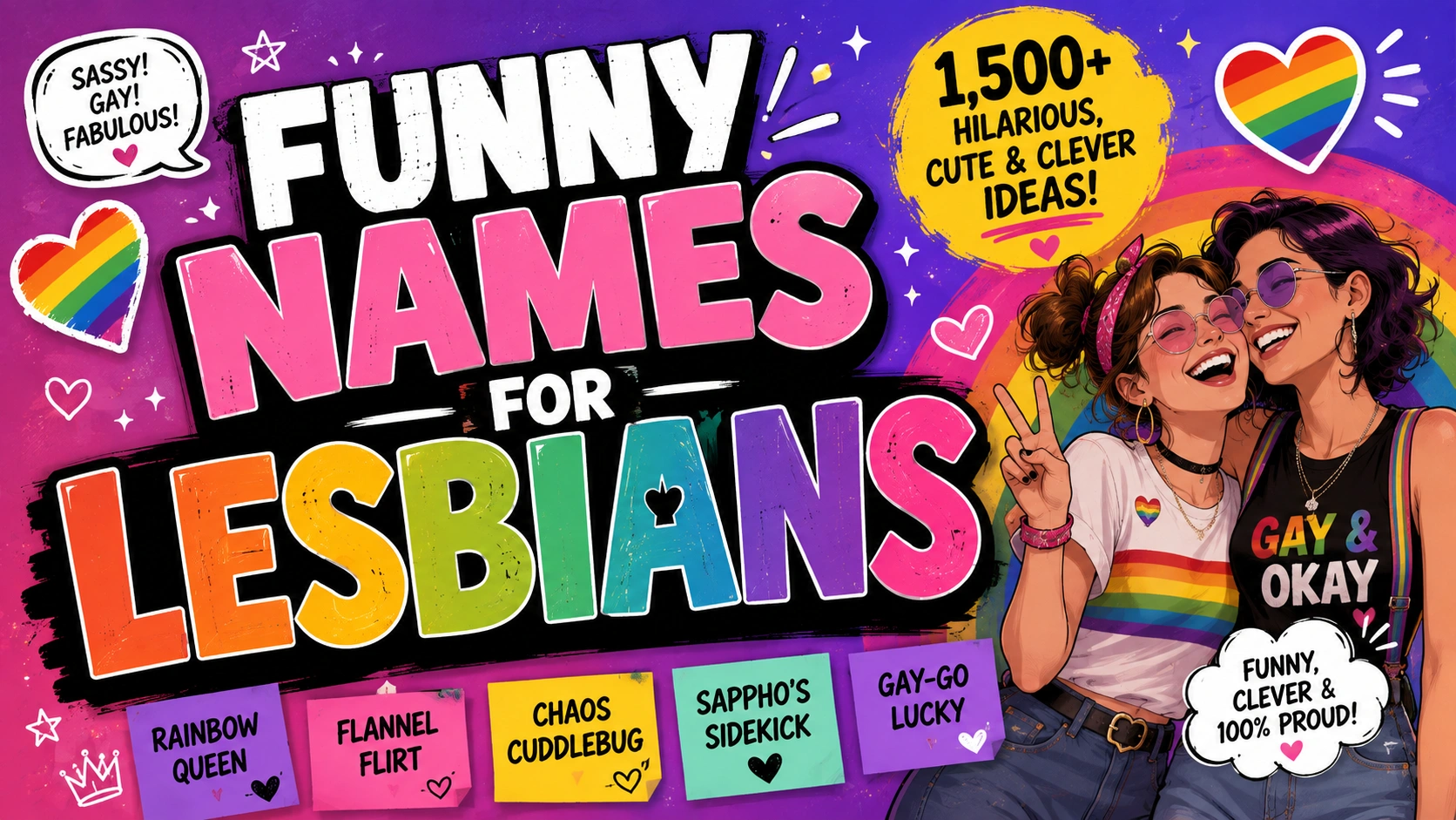 Funny Names For Lesbians,