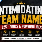 Intimidating Team Names