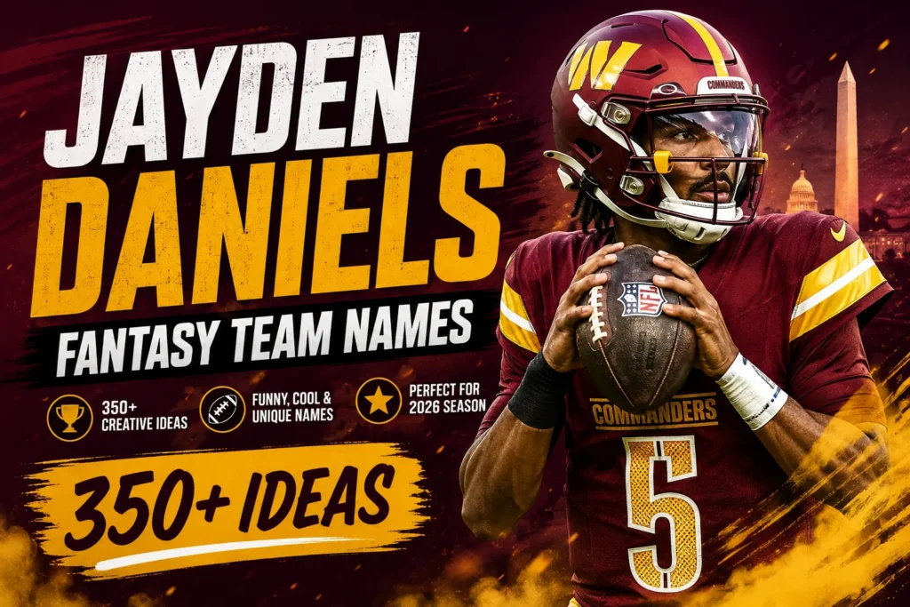 Jayden Daniels Fantasy Team Names