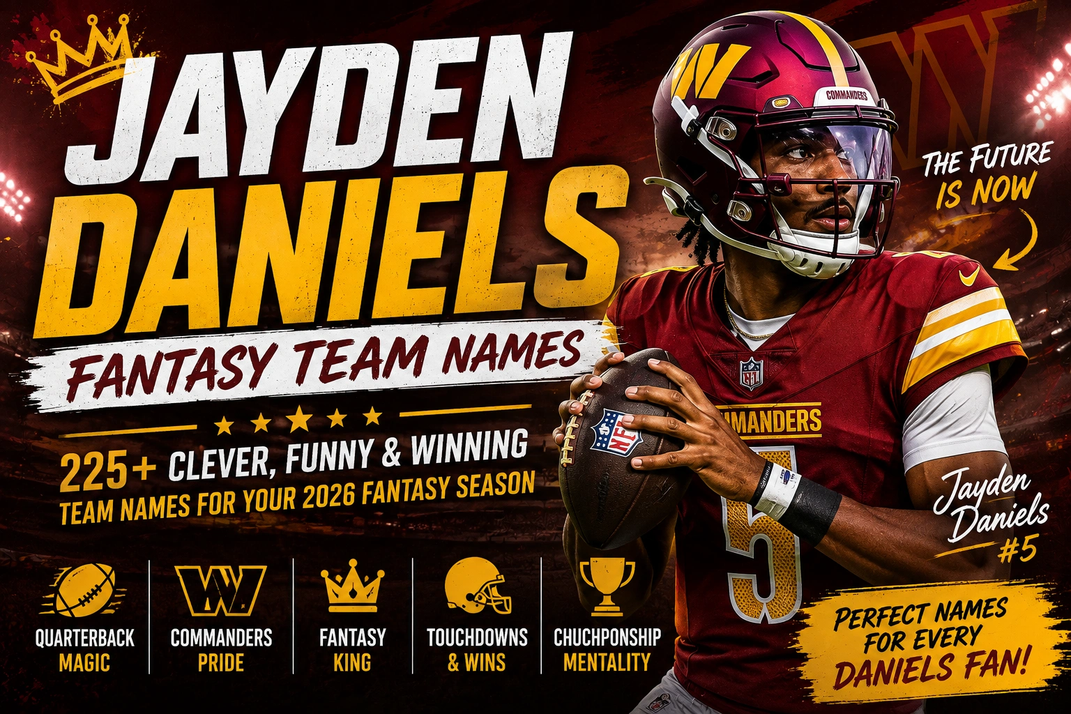 Jayden Daniels Fantasy Team Names