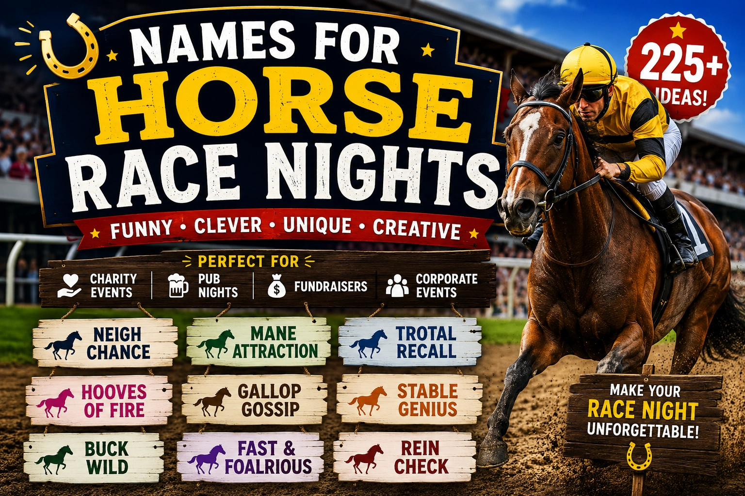 Names for Horse Race Nights