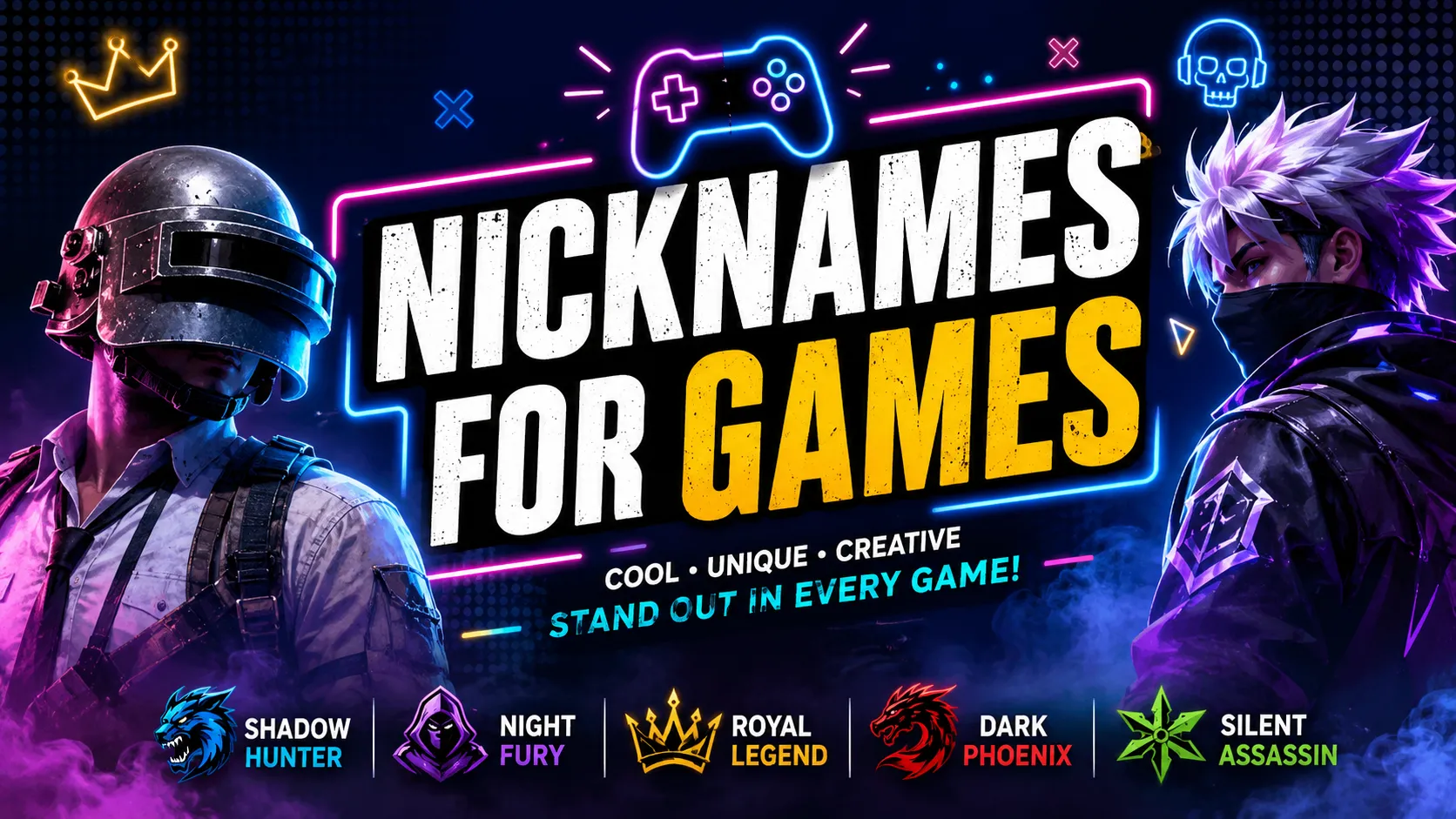 Nicknames For Games
