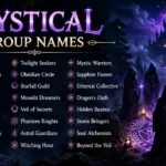 Mystical Group Names