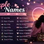 Couple Names
