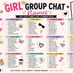 Girl Group Chat Names