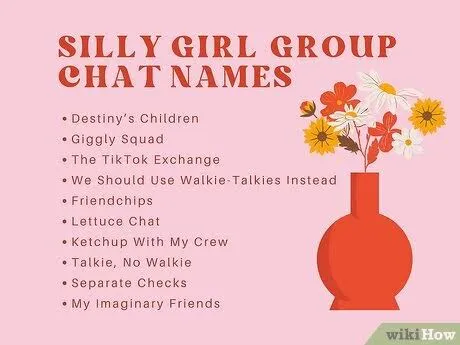 Girl Group Chat Names